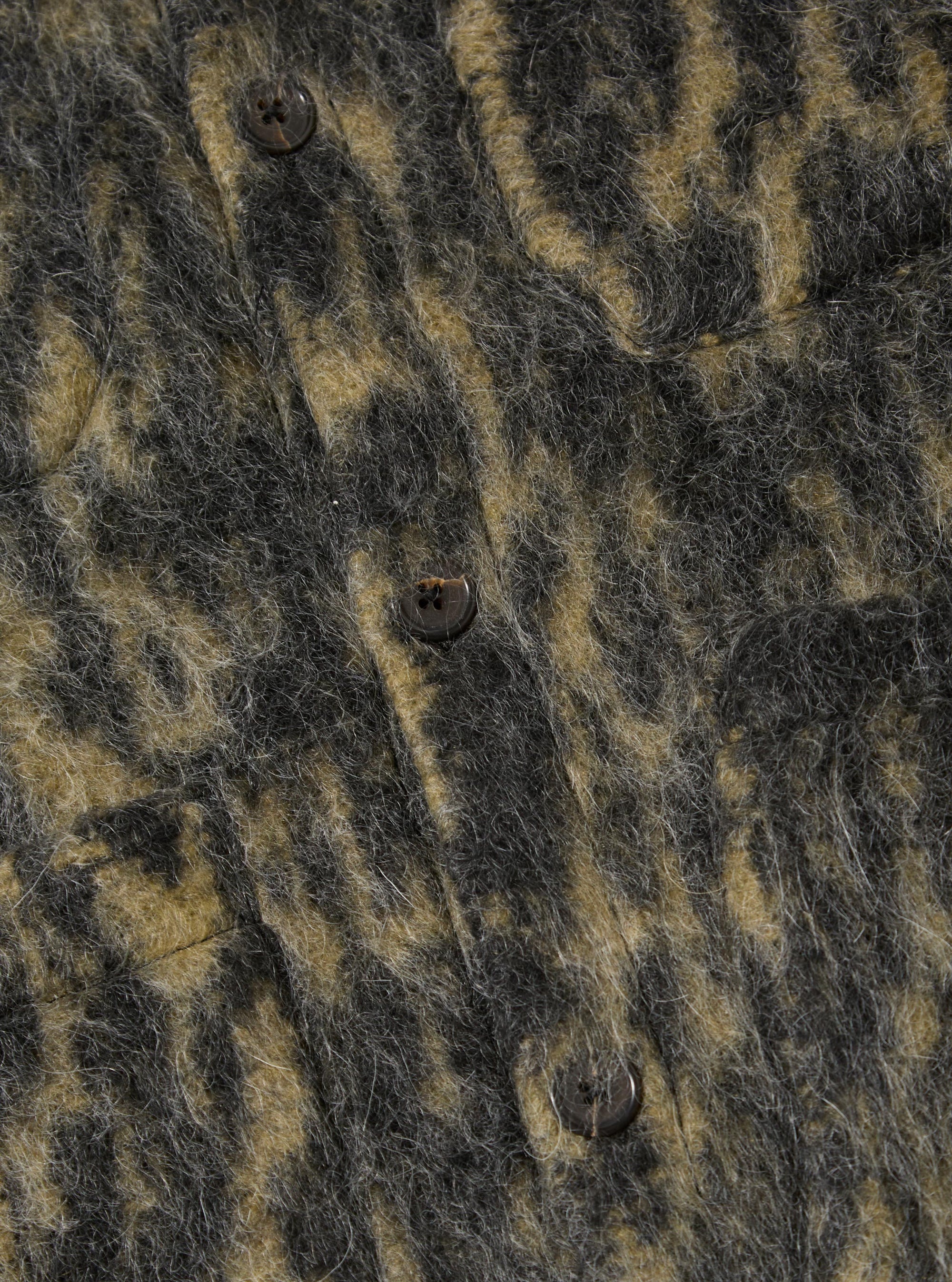 Charcoal Dolce Fleece Cardigan