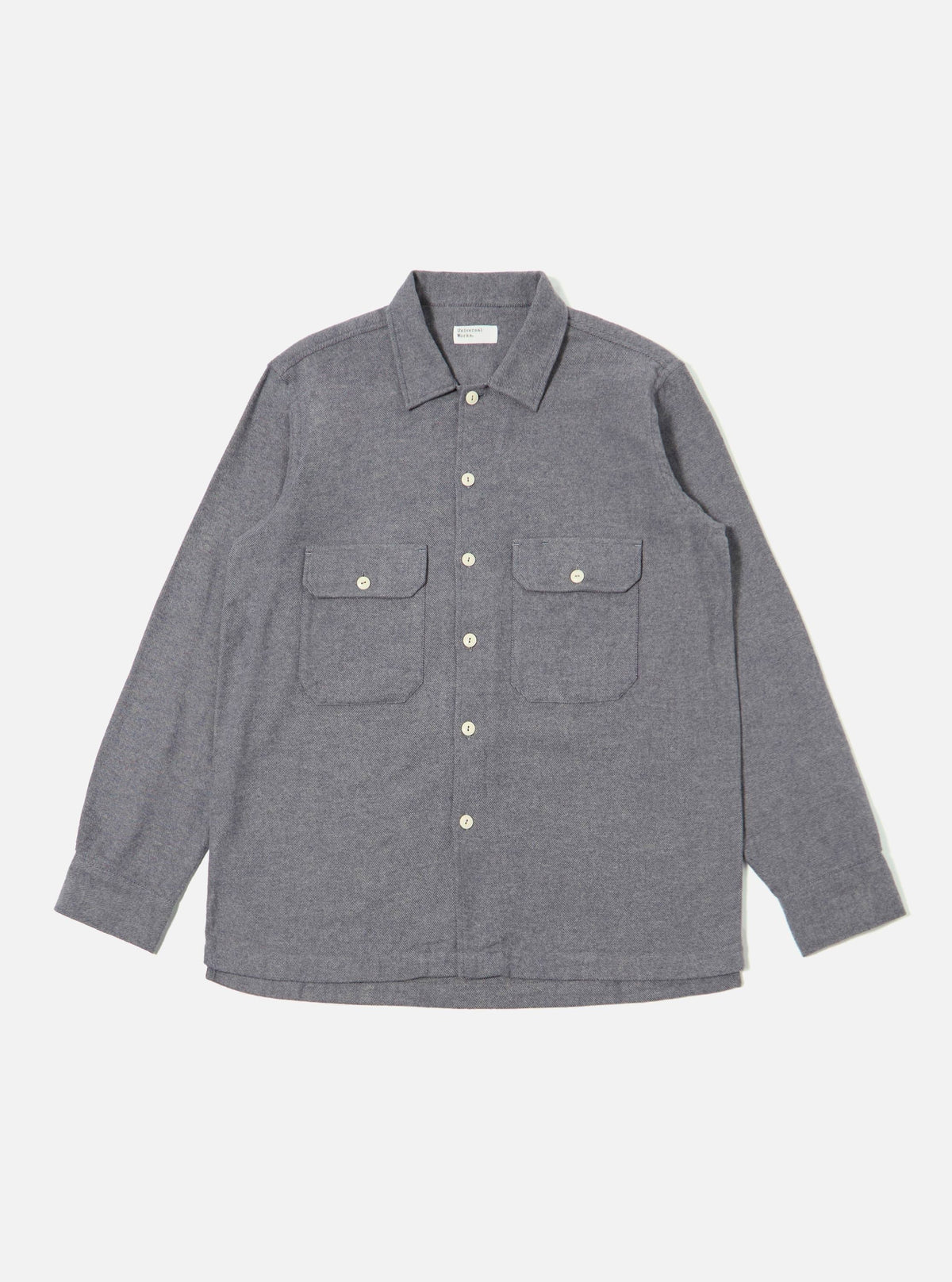 Blue Alaska Cotton Utility Shirt