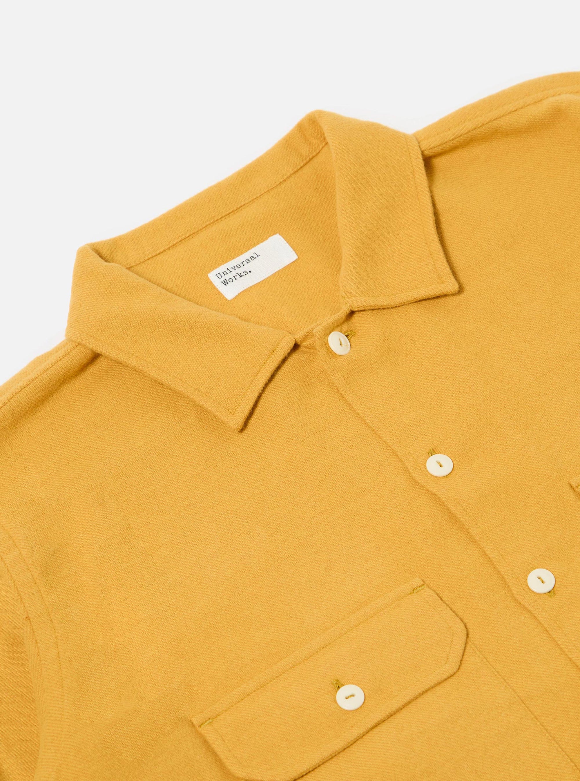 Gold Alaska Cotton Utility Shirt