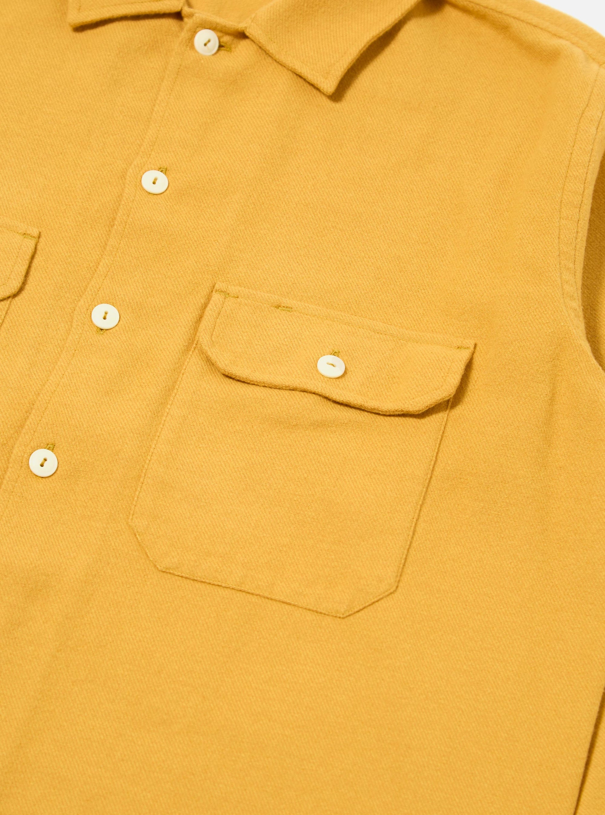 Gold Alaska Cotton Utility Shirt