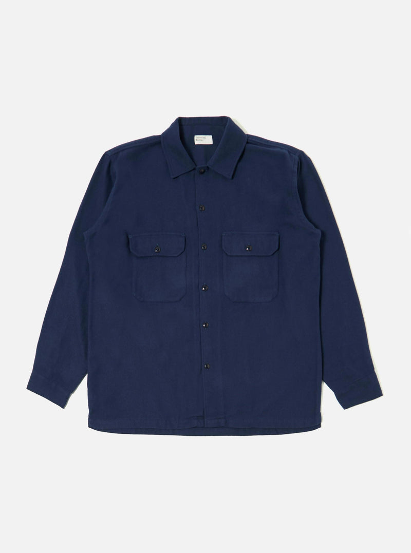 Navy Alaska Cotton Utility Shirt