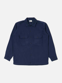 Navy Alaska Cotton Utility Shirt