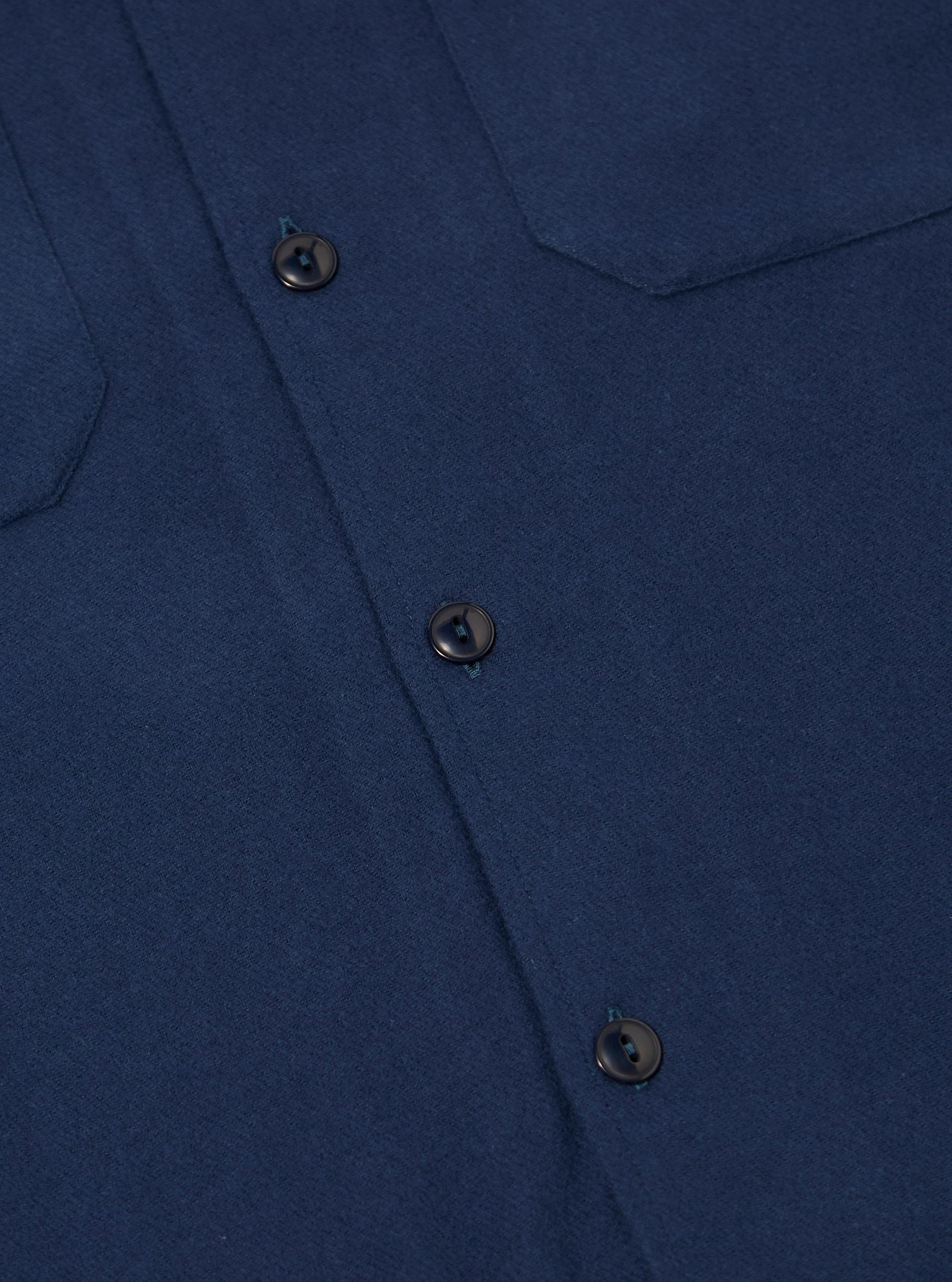 Navy Alaska Cotton Utility Shirt