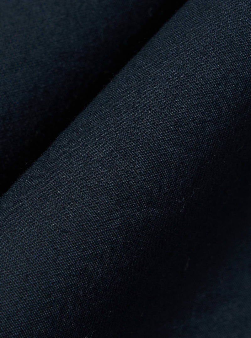 A. SOCIETY x Universal Works Navy Broadcloth Camp Shirt