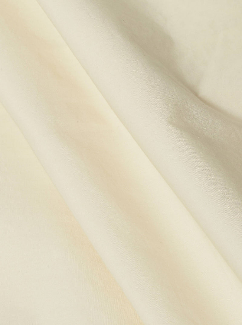 A. SOCIETY x Universal Works Ecru Broadcloth Camp Shirt