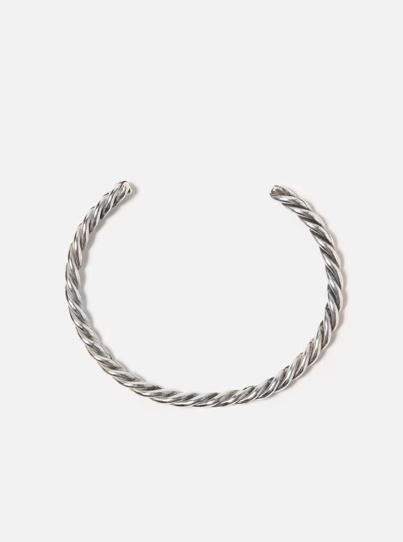 Anchor & Crew Gammell Full Rope Wayfarer Silver Bangle