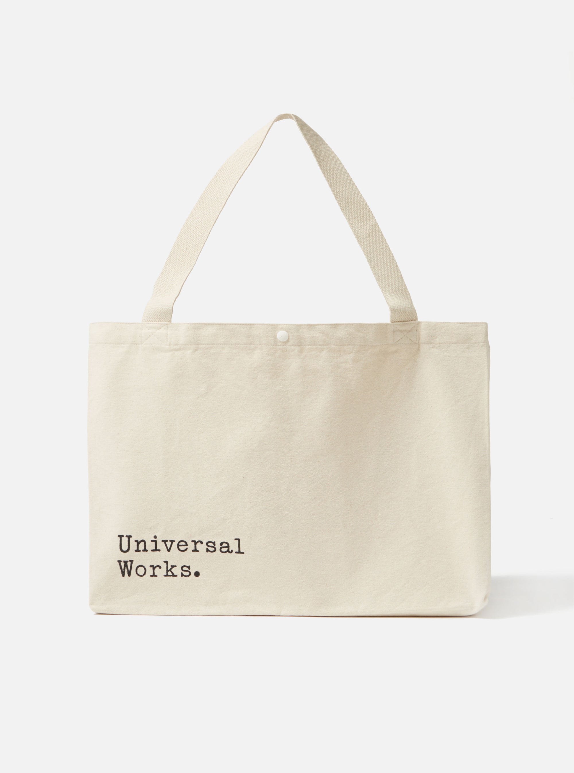 Universal Works Suit Bag in Ecru Cotton