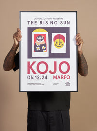 Kojo Marfo x Universal Works Exhibition Poster Ecru