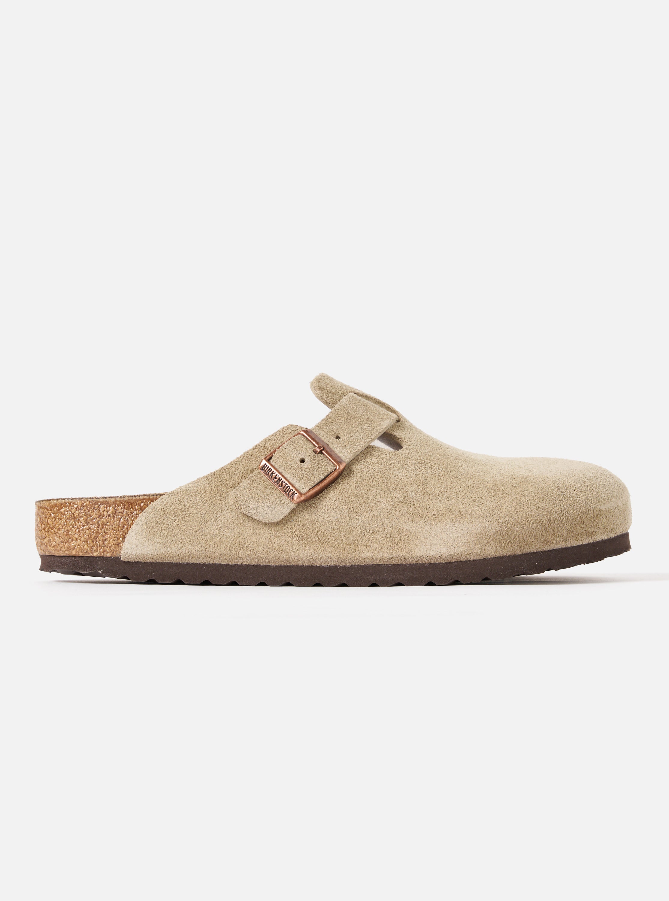 NEW Birkens1tock Boston Suede Clog TAUPE size 38 shops