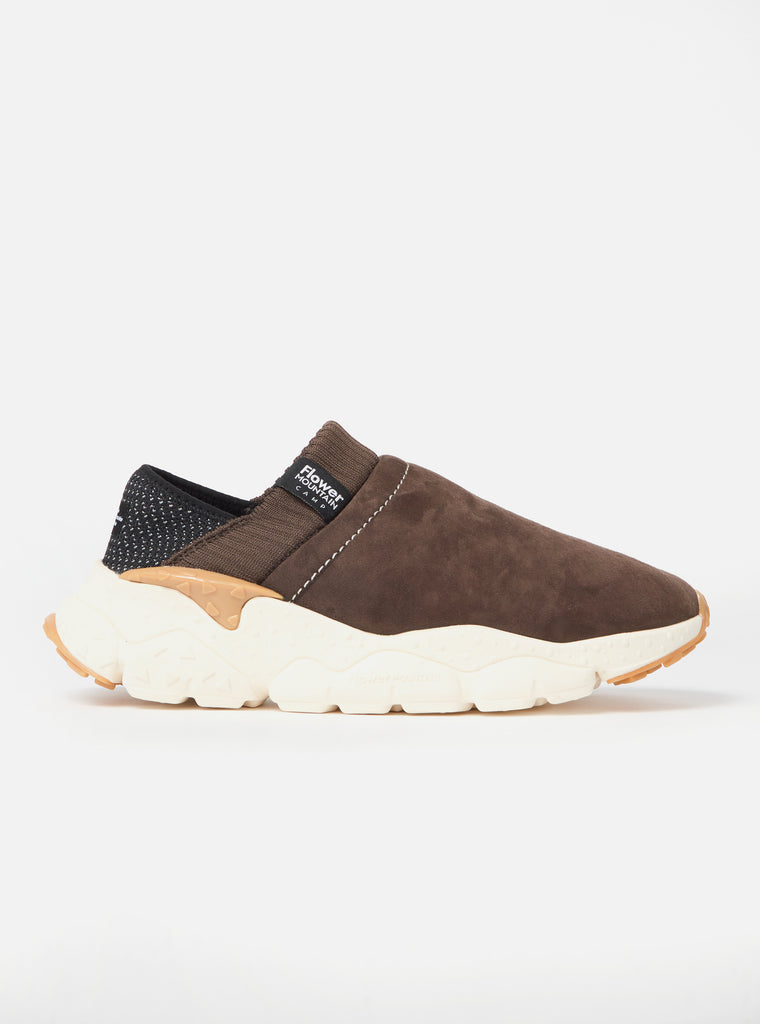 Flower Mountain Camp Uni in Brown Eco Moulton Leather/Shearling
