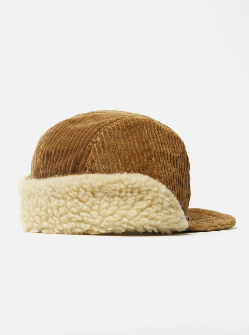 cableami® 5w Cap in Camel Corduroy