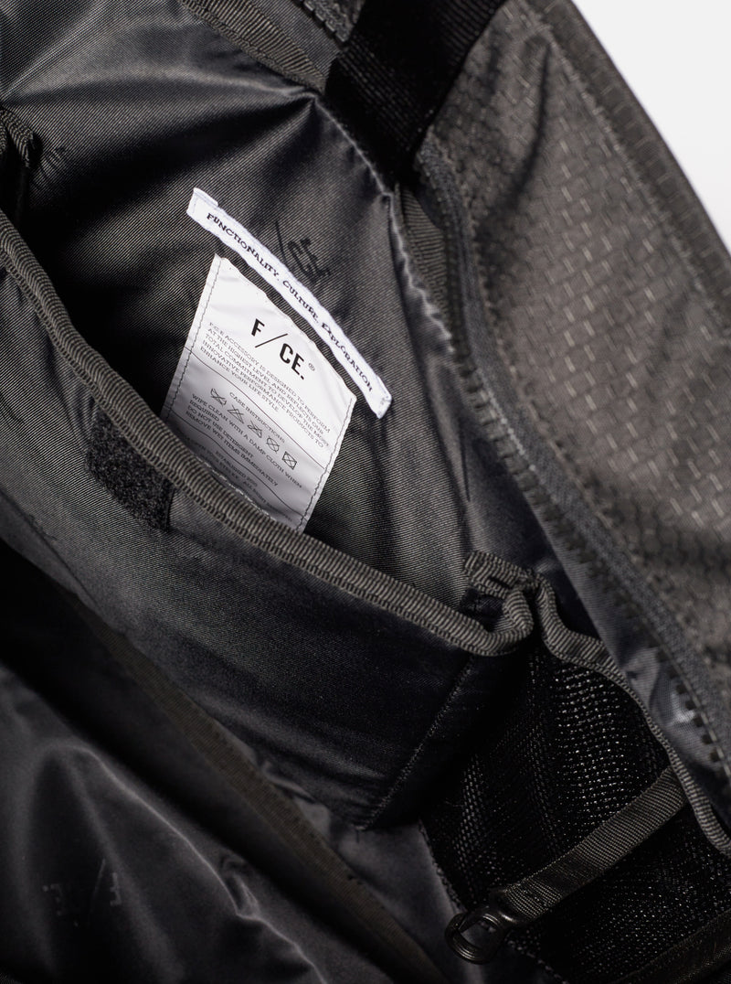 F/CE.® Lightweight Courier Shoulder Bag in Black