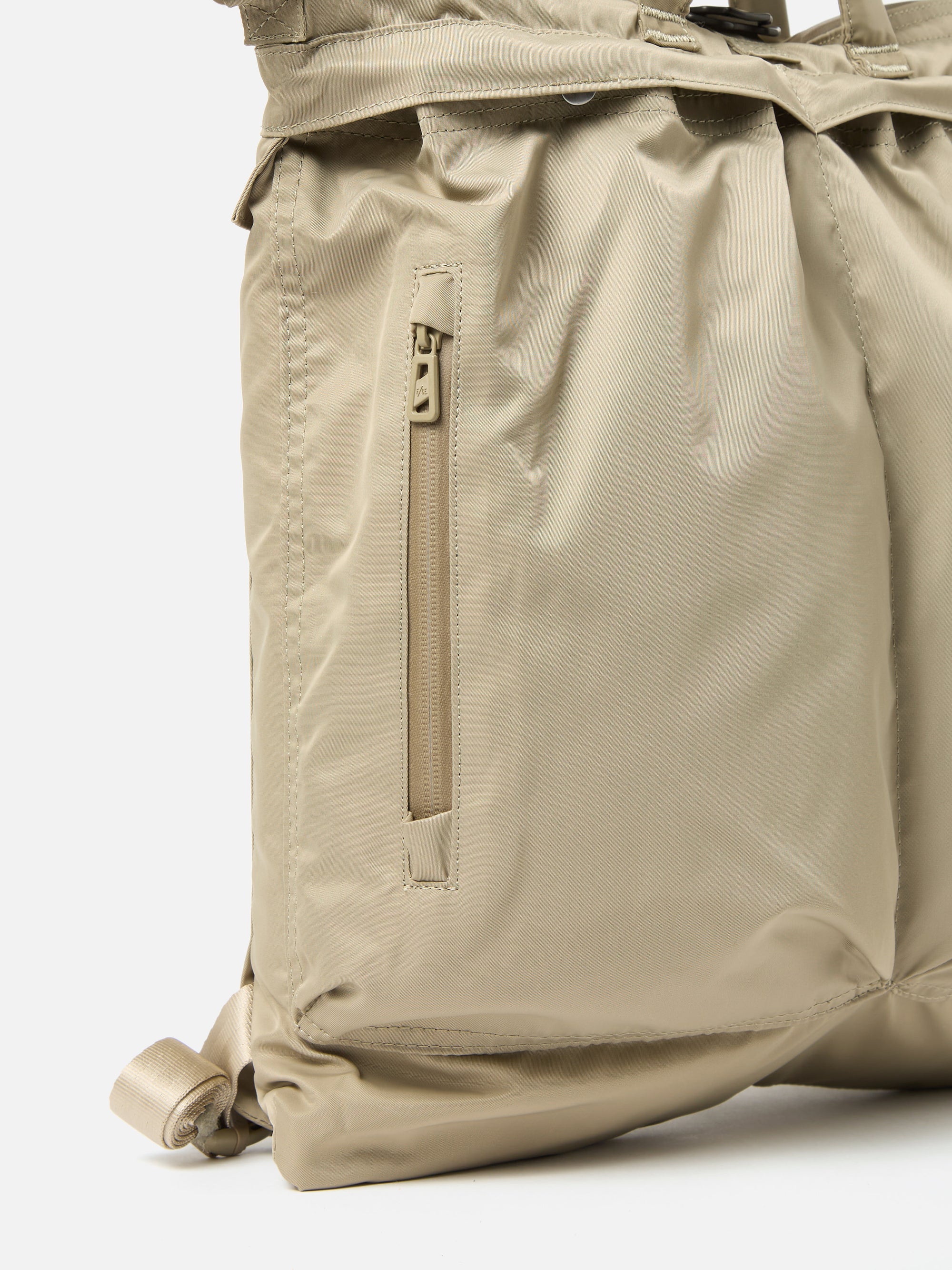 F/CE.® 3-Way Helmet Bag in Sage Green Recycled Twill