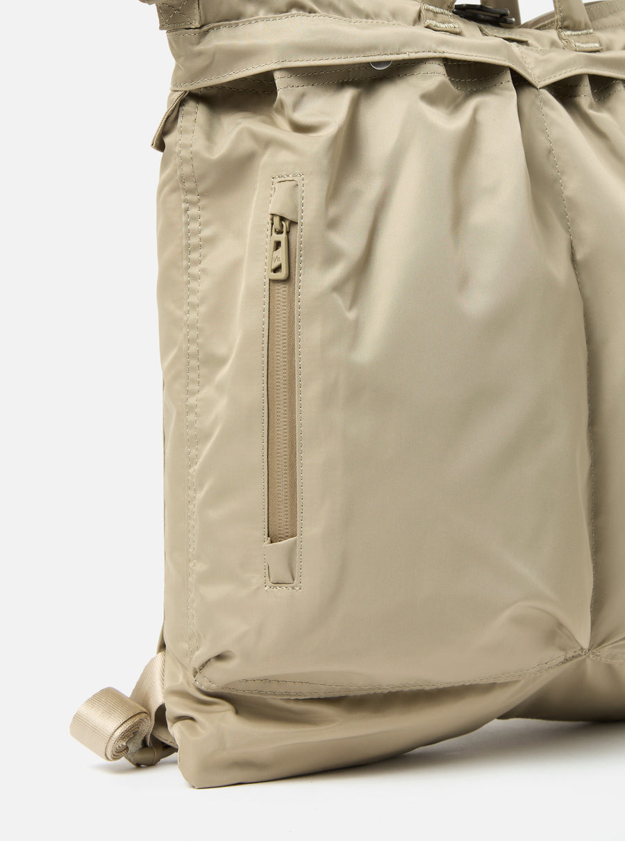 F/CE.® 3-Way Helmet Bag in Sage Green Recycled Twill