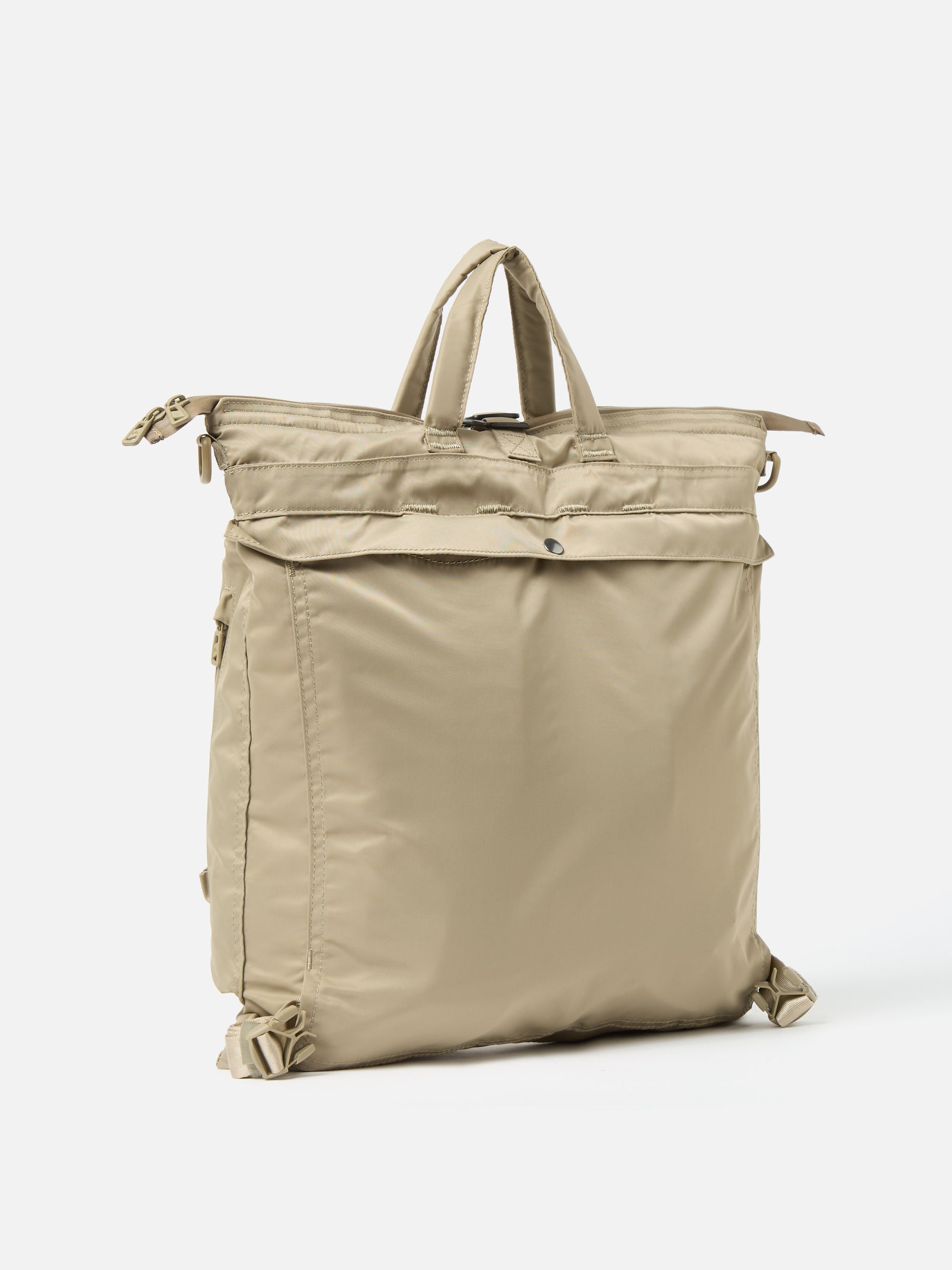 F/CE.® 3-Way Helmet Bag in Sage Green Recycled Twill