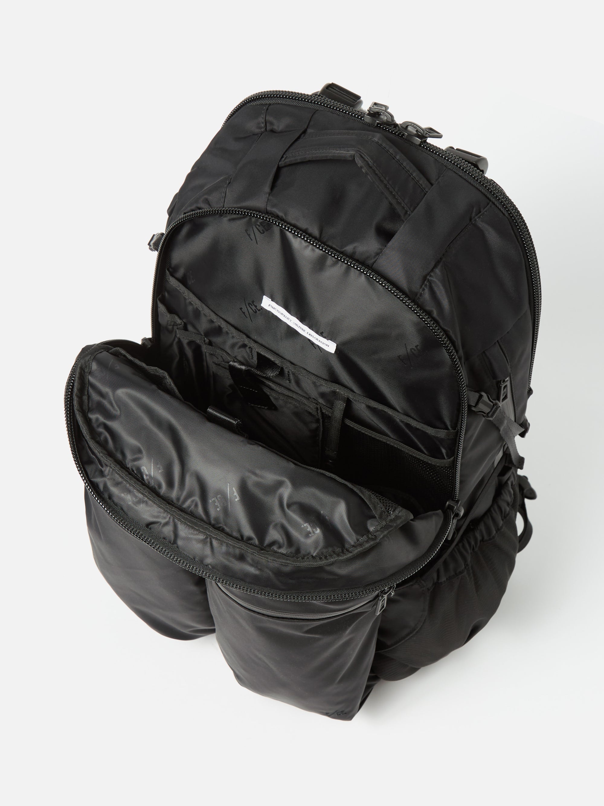 F/CE.® Urban Town Bag in Black Recycled Twill Nylon