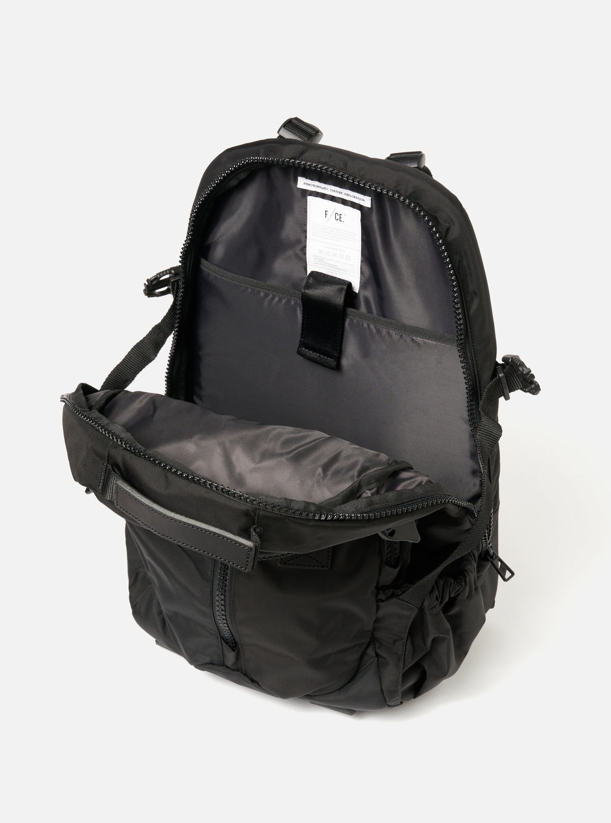 F/CE.® Travel Backpack in Black 420d Recycled Cordura®