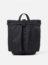 F/CE.® 3-Way Helmet Bag in Black Recycled Twill