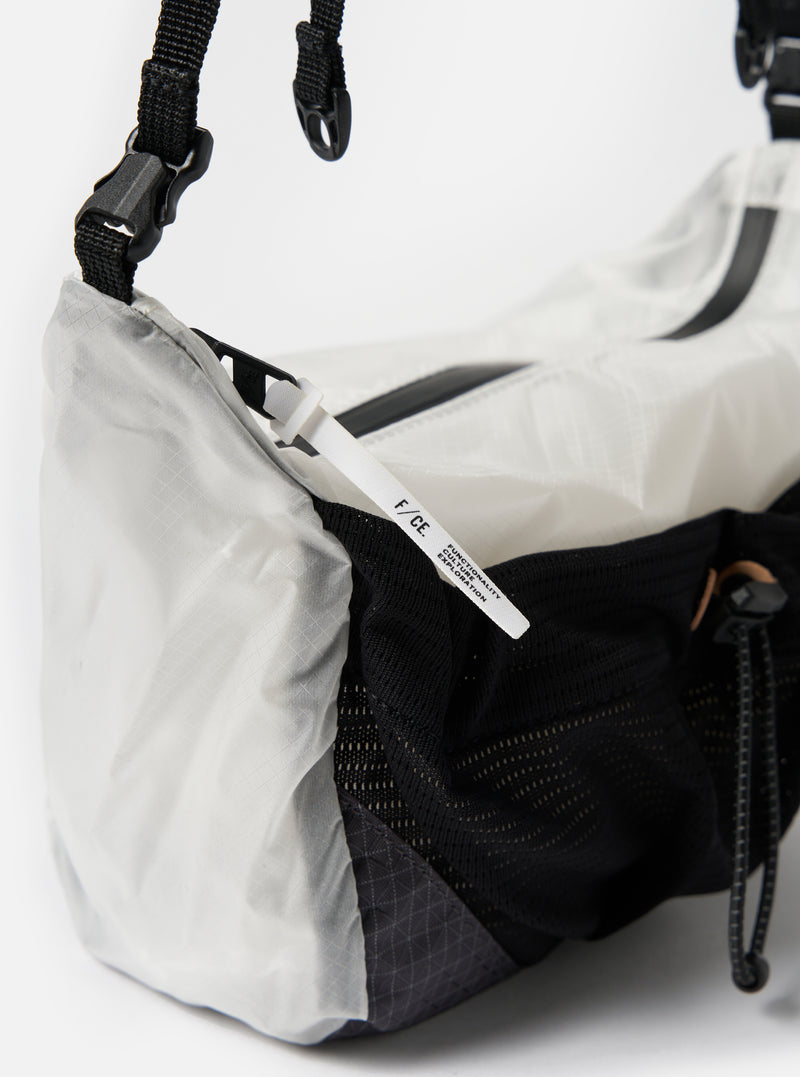 F/CE.® Cordura Sil Sacoche in White Nylon