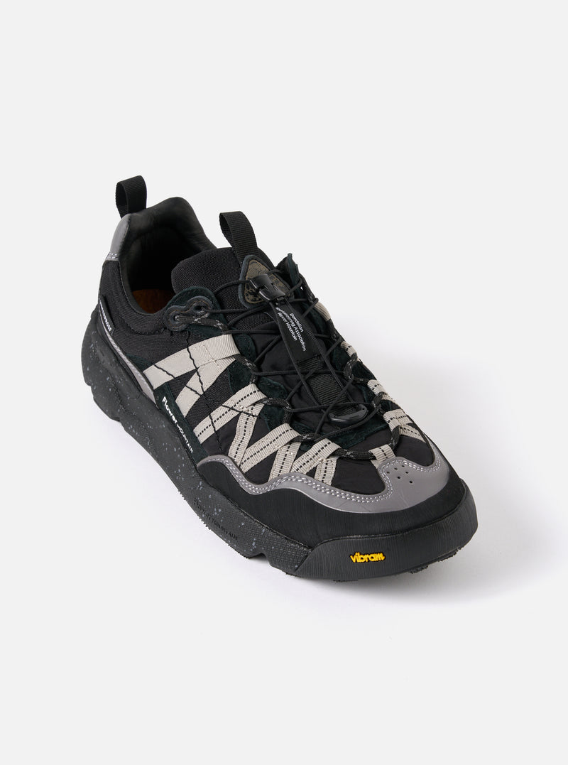 Flower Mountain Iwano Uni in Anthracite/Acciaio Suede/Nylon