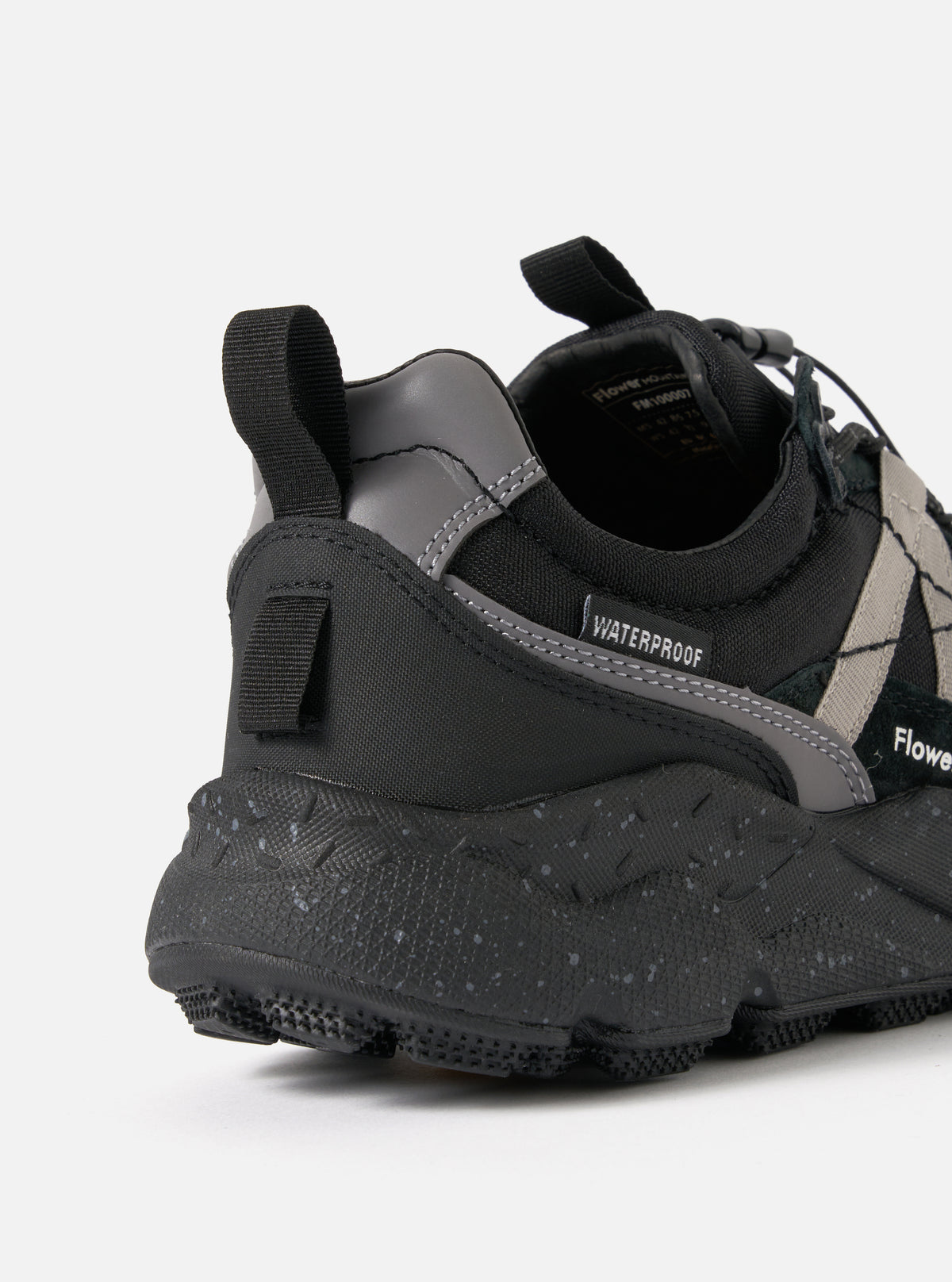 Flower Mountain Iwano Uni in Anthracite/Acciaio Suede/Nylon