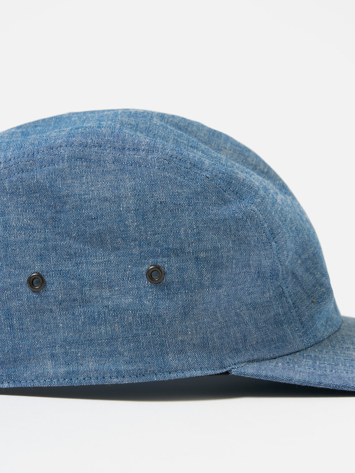 cableami® 4 Panel Cap in Indigo 5oz Chambray