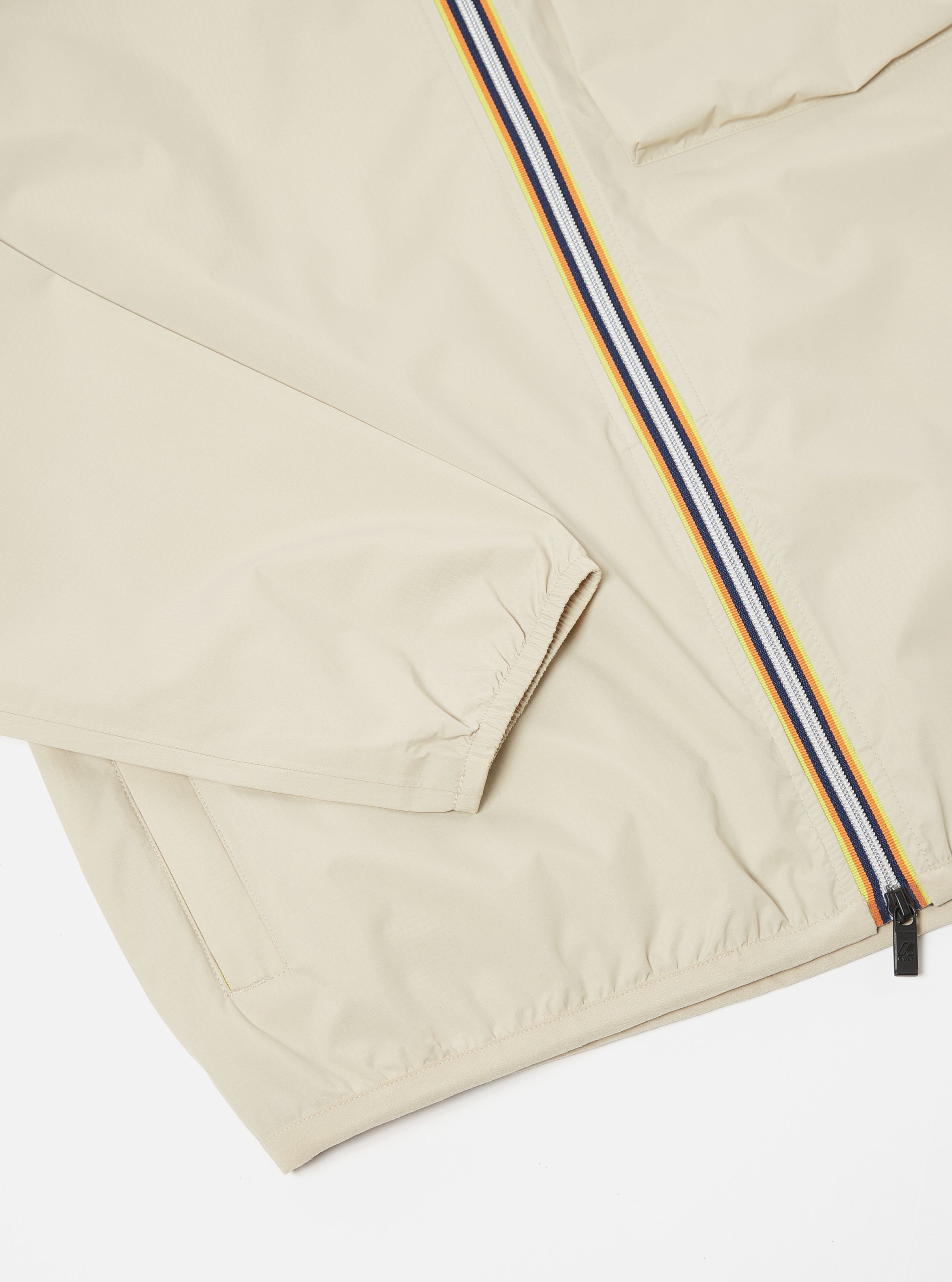 K-Way® x Universal Works Watergate Bay Jacket in Sand WR Ripstop