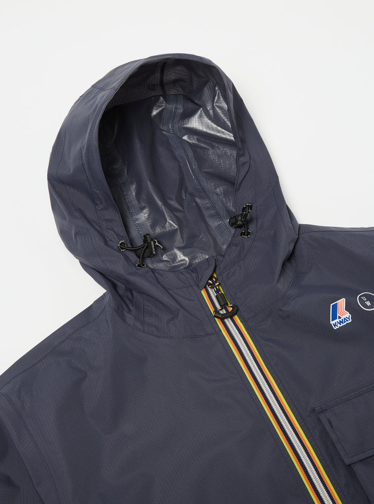 K-Way® x Universal Works Watergate Bay Jacket in Navy WR Ripstop