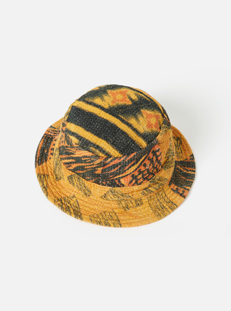 Universal Works Kantha Patchwork Bucket Hat #11 - Large.