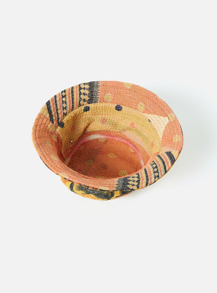 Universal Works Kantha Patchwork Bucket Hat #12 - Large.