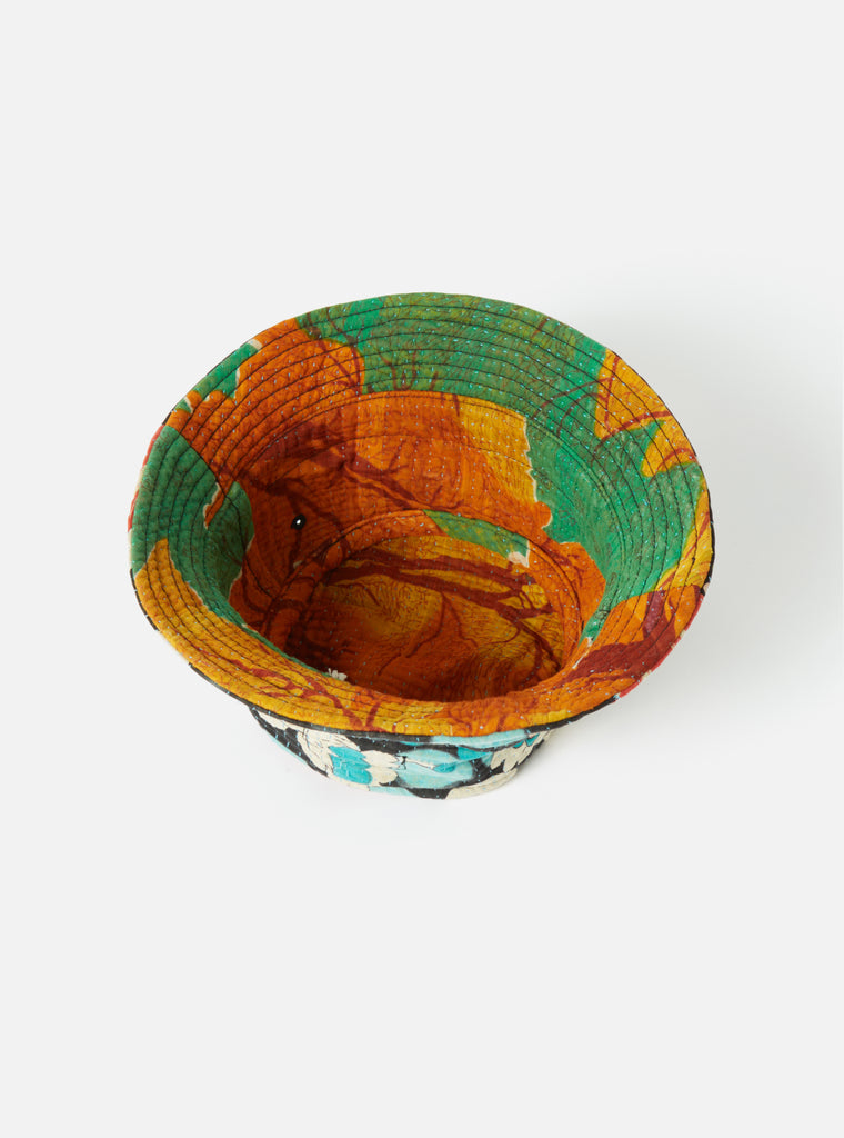 Universal Works Kantha Patchwork Bucket Hat #16 - Medium.