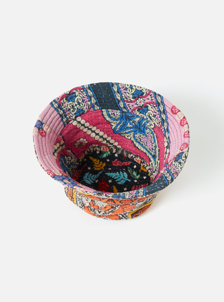 Universal Works Kantha Patchwork Bucket Hat #20 - Small.