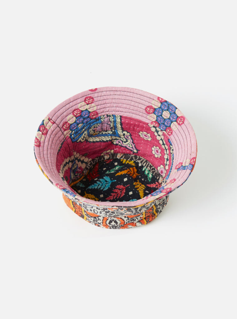 Universal Works Kantha Patchwork Bucket Hat #25 - Small.