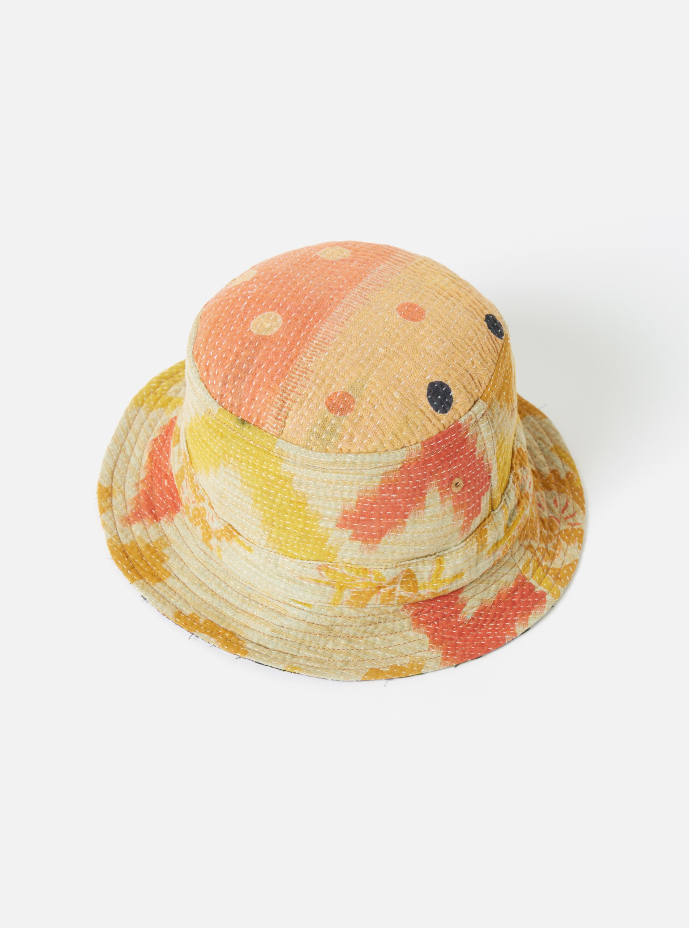 Universal Works Kantha Patchwork Bucket Hat #30 - Large.