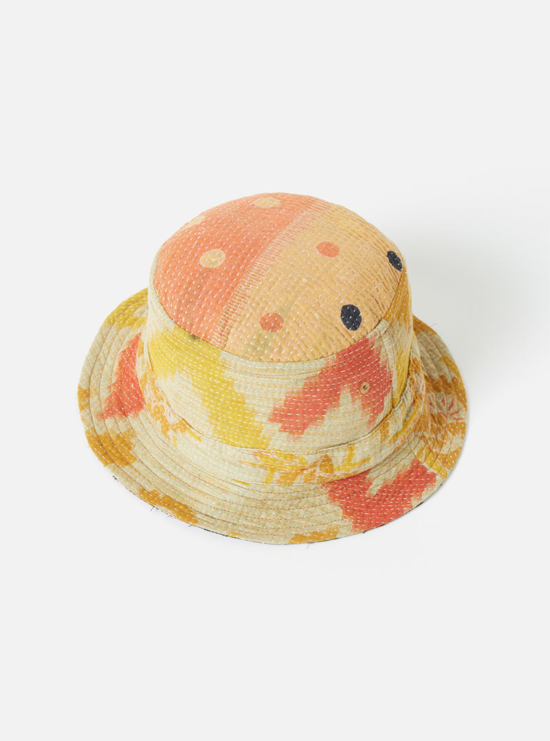 Universal Works Kantha Patchwork Bucket Hat #30 - Large.