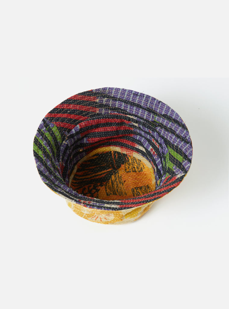 Universal Works Kantha Patchwork Bucket Hat #30 - Large.