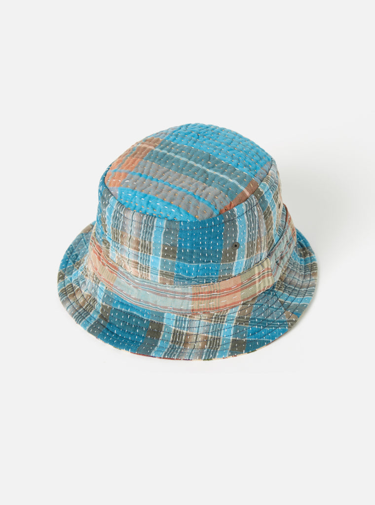 Universal Works Kantha Patchwork Bucket Hat #37 - Small.