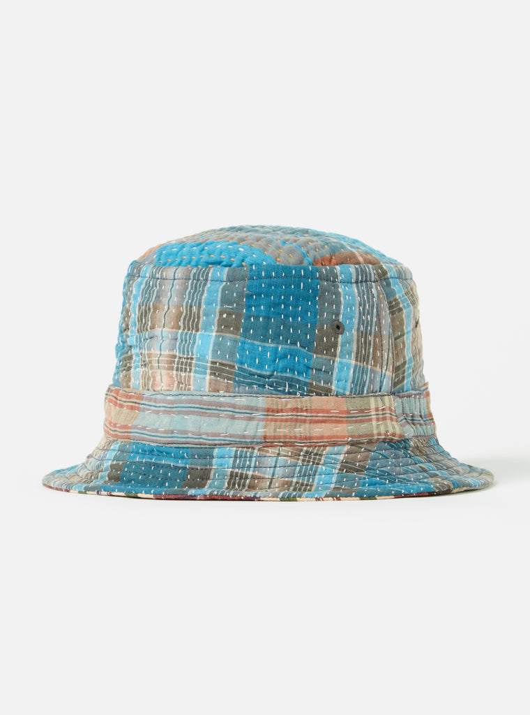 Universal Works Kantha Patchwork Bucket Hat #37 - Small.