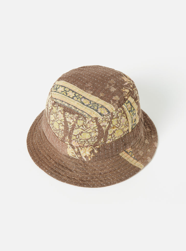 Universal Works Kantha Patchwork Bucket Hat #45 - Medium.
