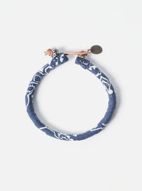 Mikia Bracelet in Navy Bandana