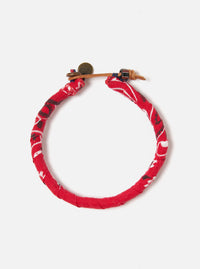 Mikia Bracelet in Red Bandana