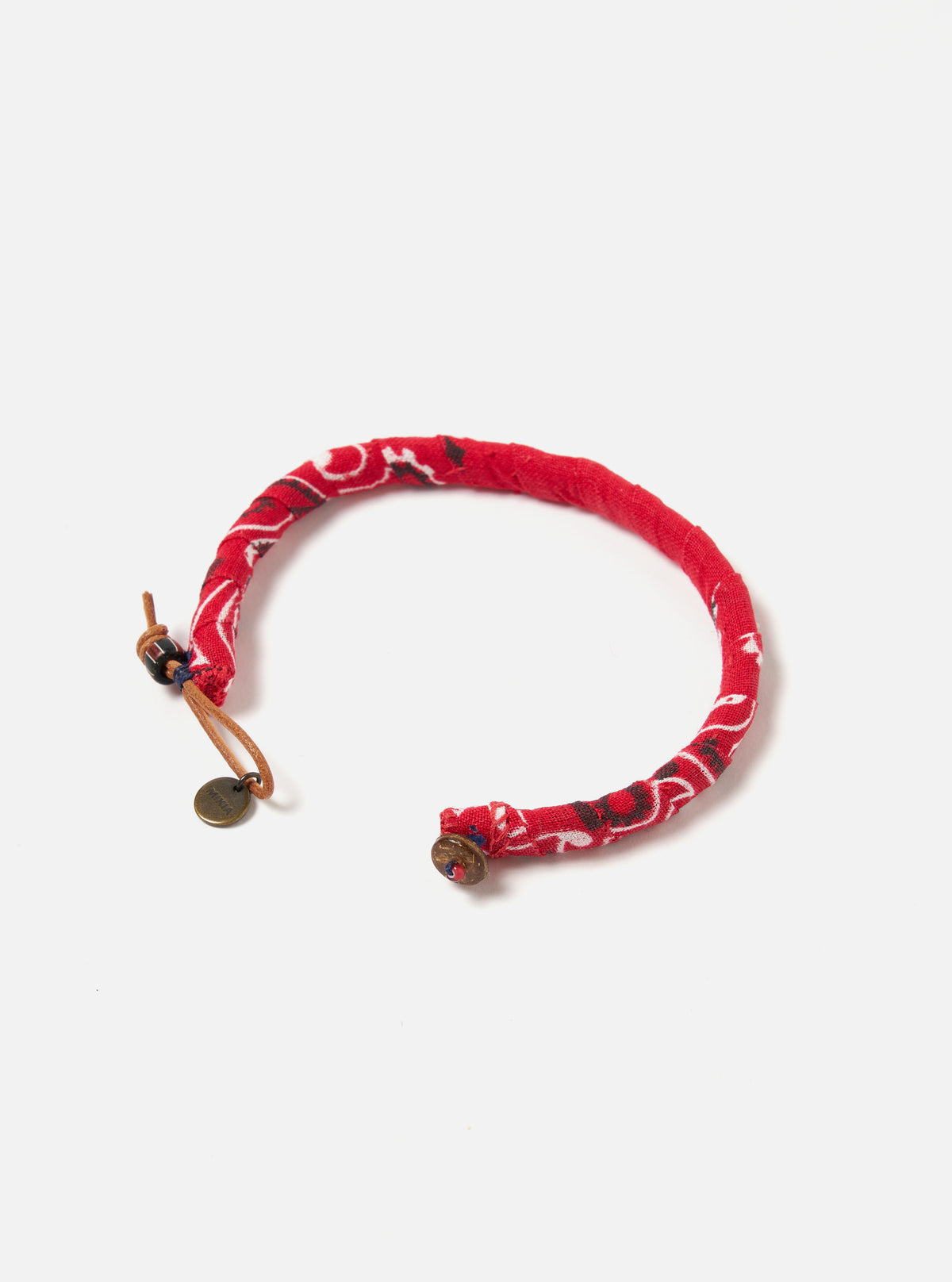 Mikia Bracelet in Red Bandana