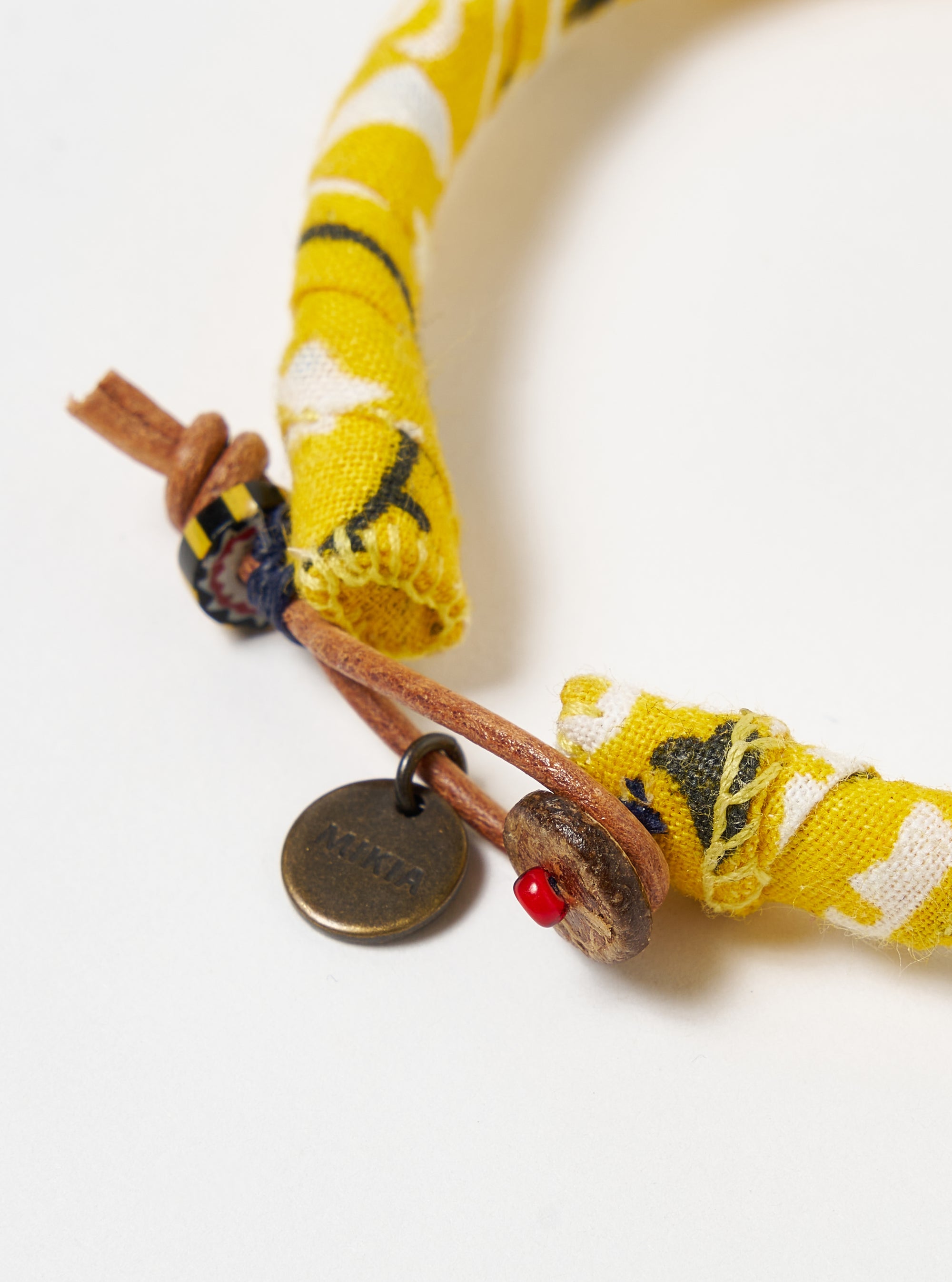 Mikia Bracelet in Yellow Bandana