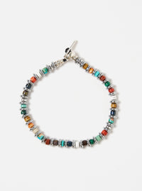 Mikia Bracelet Hematite Roundel in Multi