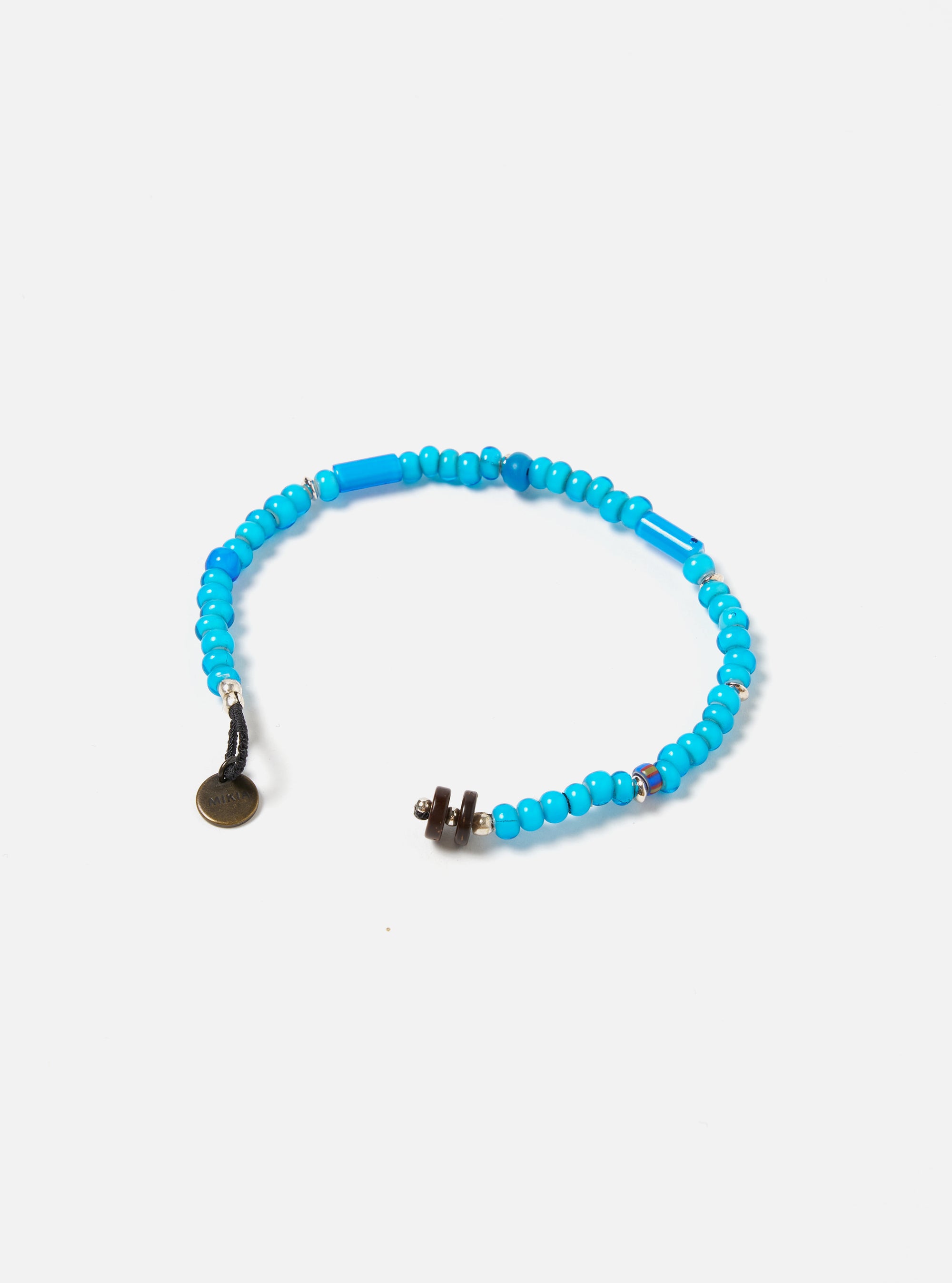 Mikia Bracelet in Blue White Hearts