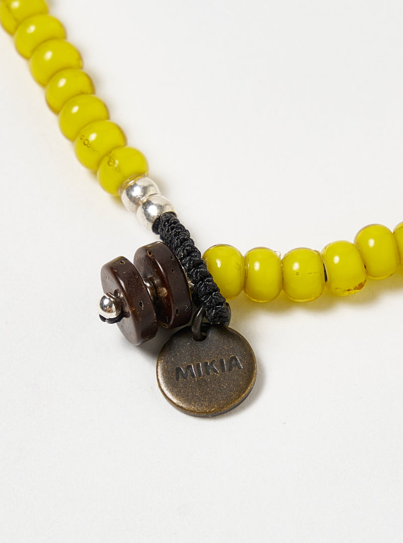 Mikia Bracelet in Yellow White Hearts