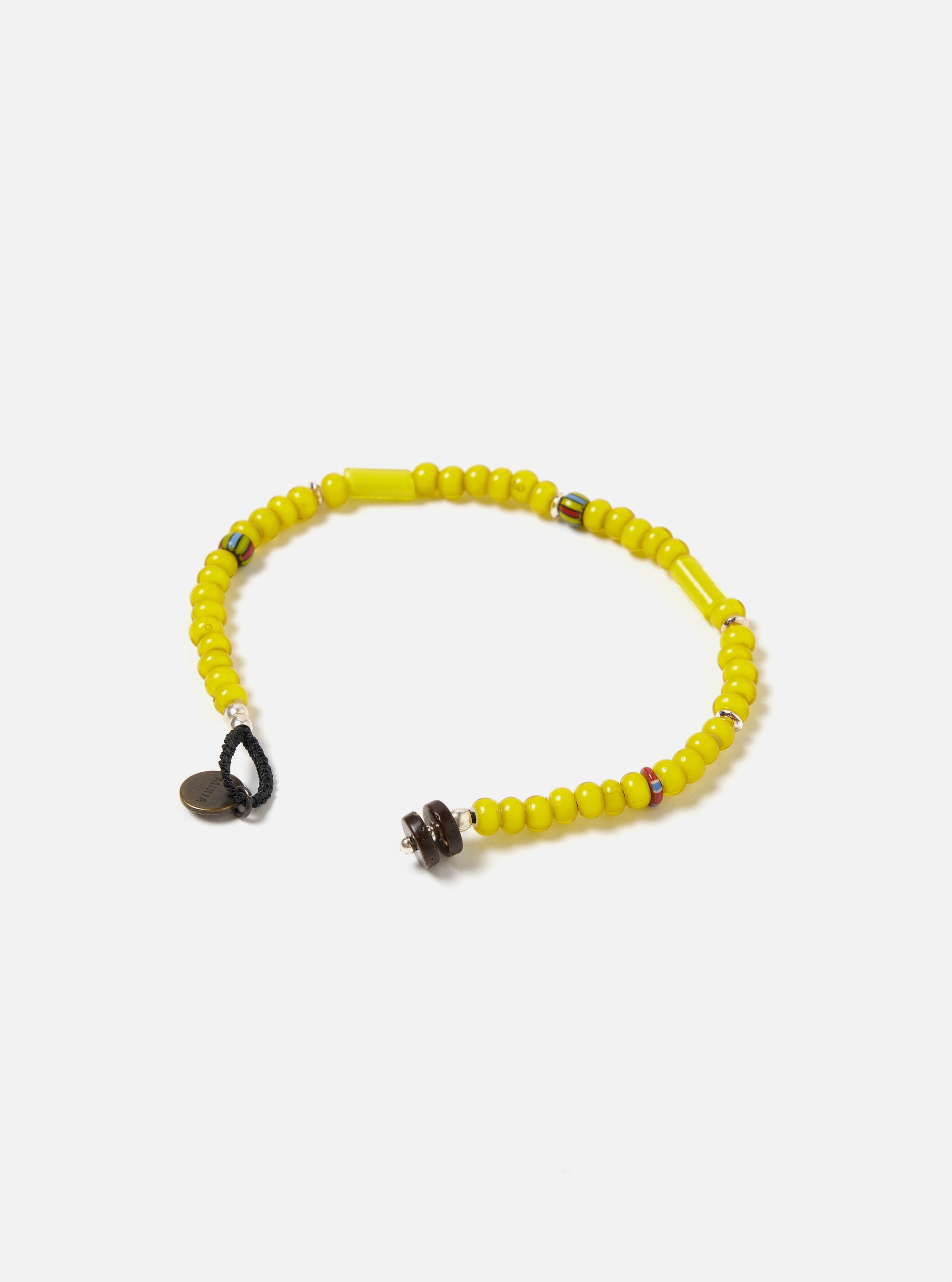 Mikia Bracelet in Yellow White Hearts