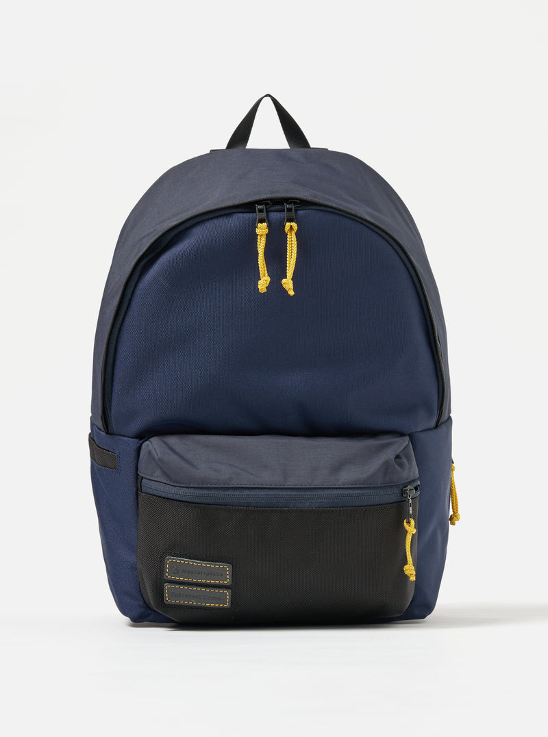 master-piece x Universal Works Backpack in Navy Recycled Tech Canvas