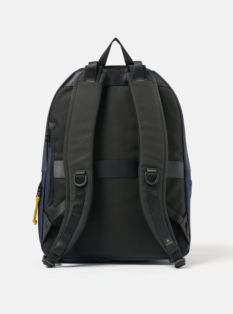 master-piece x Universal Works Backpack in Navy Recycled Tech Canvas