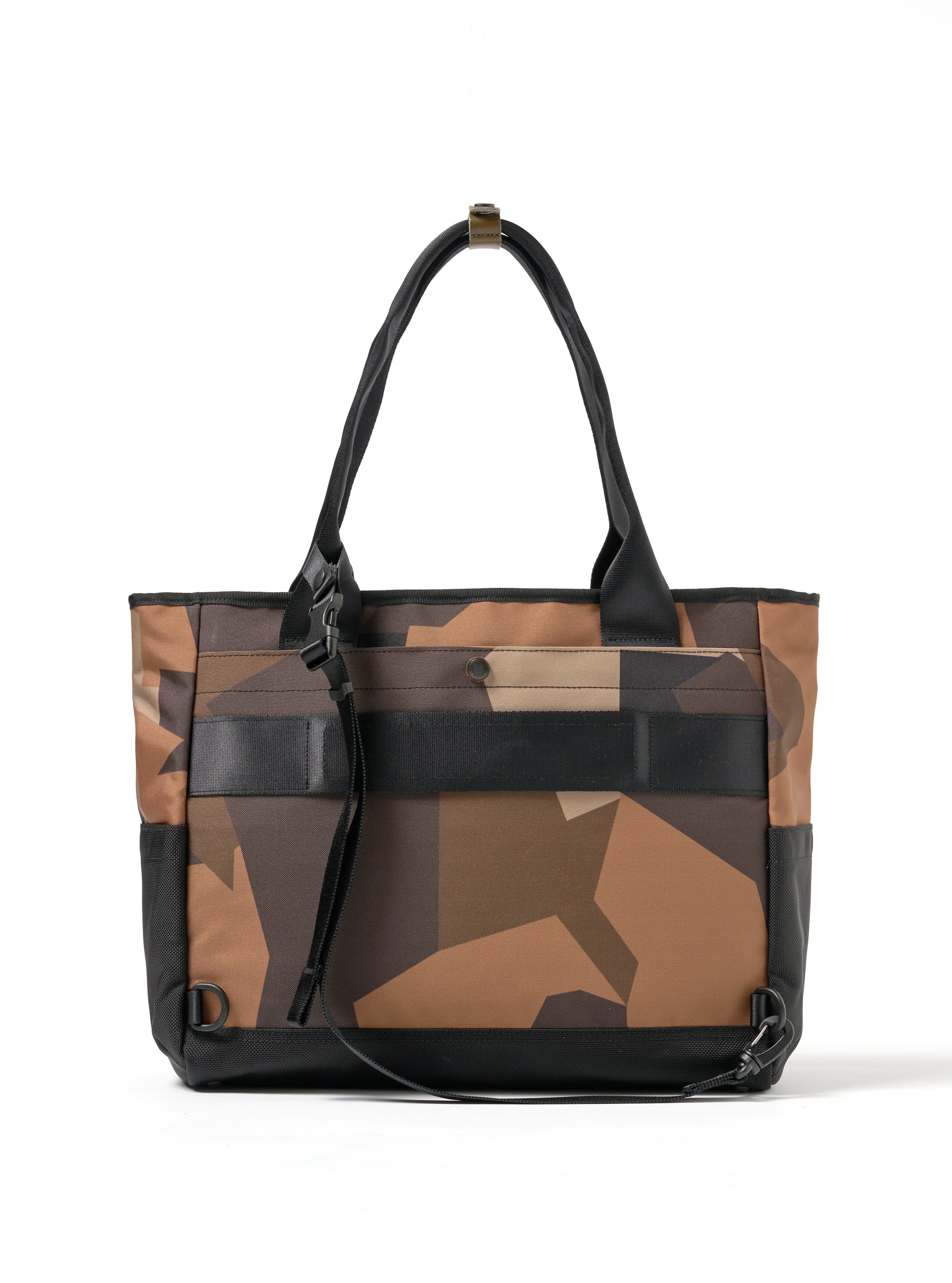 master-piece x Universal Works Tote Bag in Camo Recycled Tech Canvas